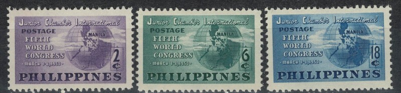 Philippines, Scott 537 - 539, C68 - C69 in MNH Condition