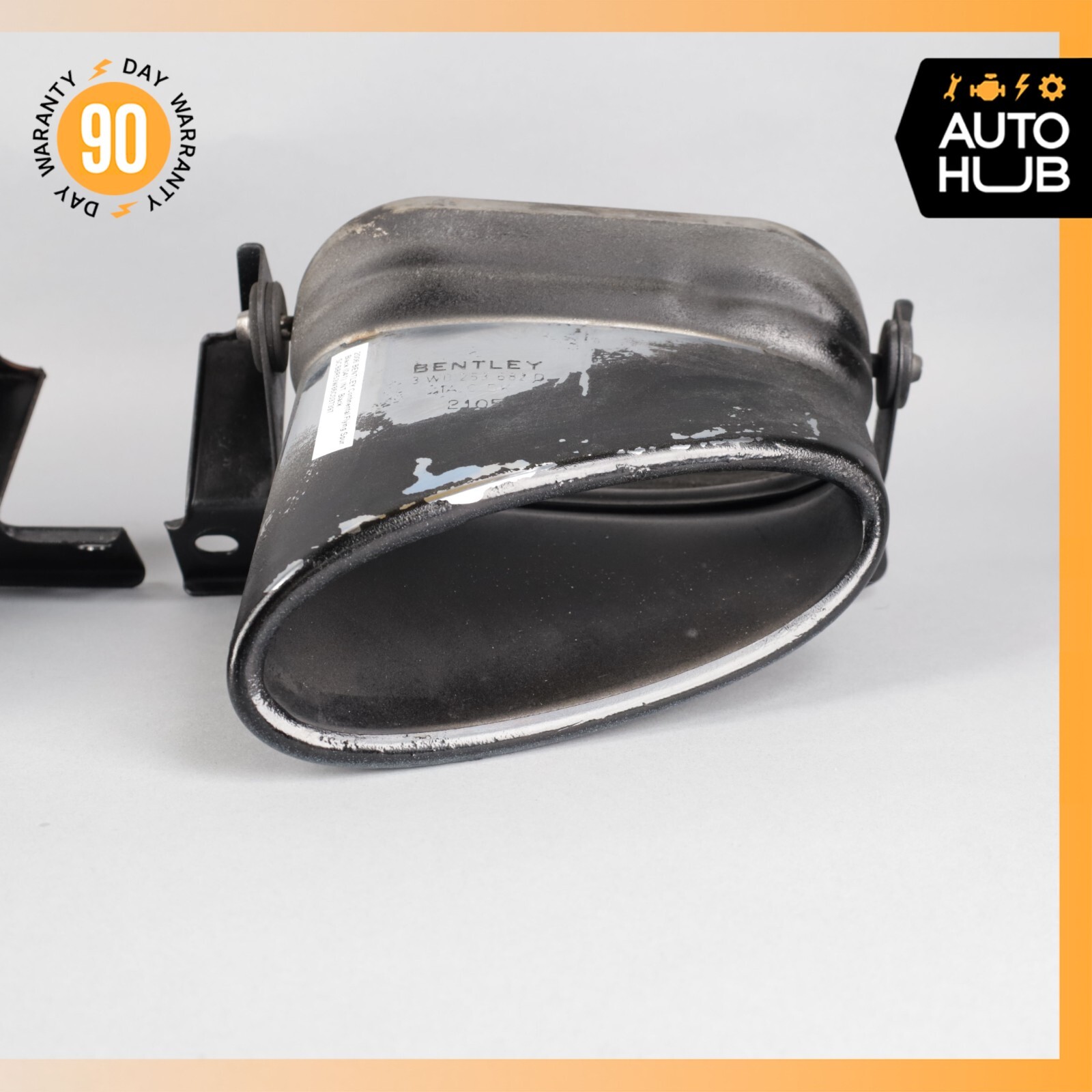 Bentley Continental Flying Spur Exhaust Muffler Tips Left and Right Set OEM 67k