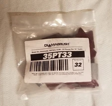 DIAMABRUSH 32 BLADE KIT#35PT33~100 GRIT~CCW~FOR 18" TOOLS~FREE SHIPPING 