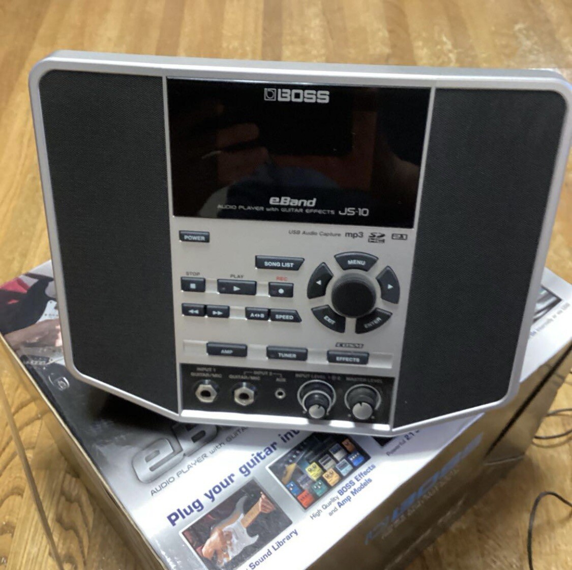 その他 165.boss js 10 BOSS JS-10 AUDIO PLAYER with GUITAR EFFECTS eBand Used