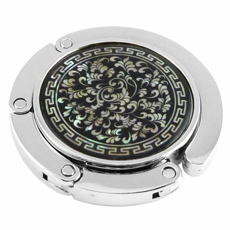 Borsa da tavolo pieghevole borsa gancio appendiabiti borsa asciugamano cappotto vintage Y5I2 - Immagine 3 di 4