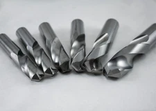 Solid Carbide Twist Drill Bit 13.5mm 0.531" 2-Flute Straight Shank K10[M158a]