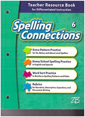 SPELLING CONNECTIONS 6 - TEACHER RESOURCE BOOK *Excellent Condition*