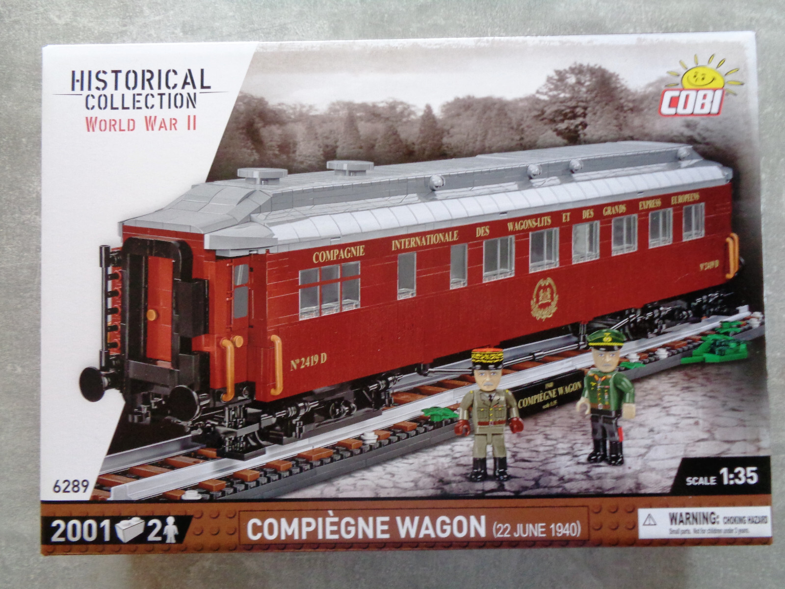 Cobi 6289 1:35 Compiègne Wagon 1940 - Bild 3
