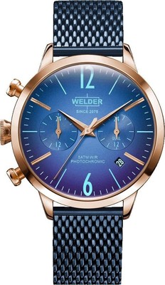 [Welder] Welder Moody WWRC631 Herrenuhr, blau