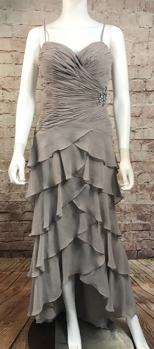 Tan spaghetti cheap strap dress