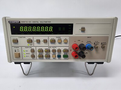 Advantest R6871E-DC Digital Multimeter | eBay
