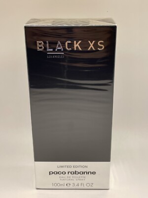 Los Angeles Black XS By Paco Rabanne EDT Men Spray Limited