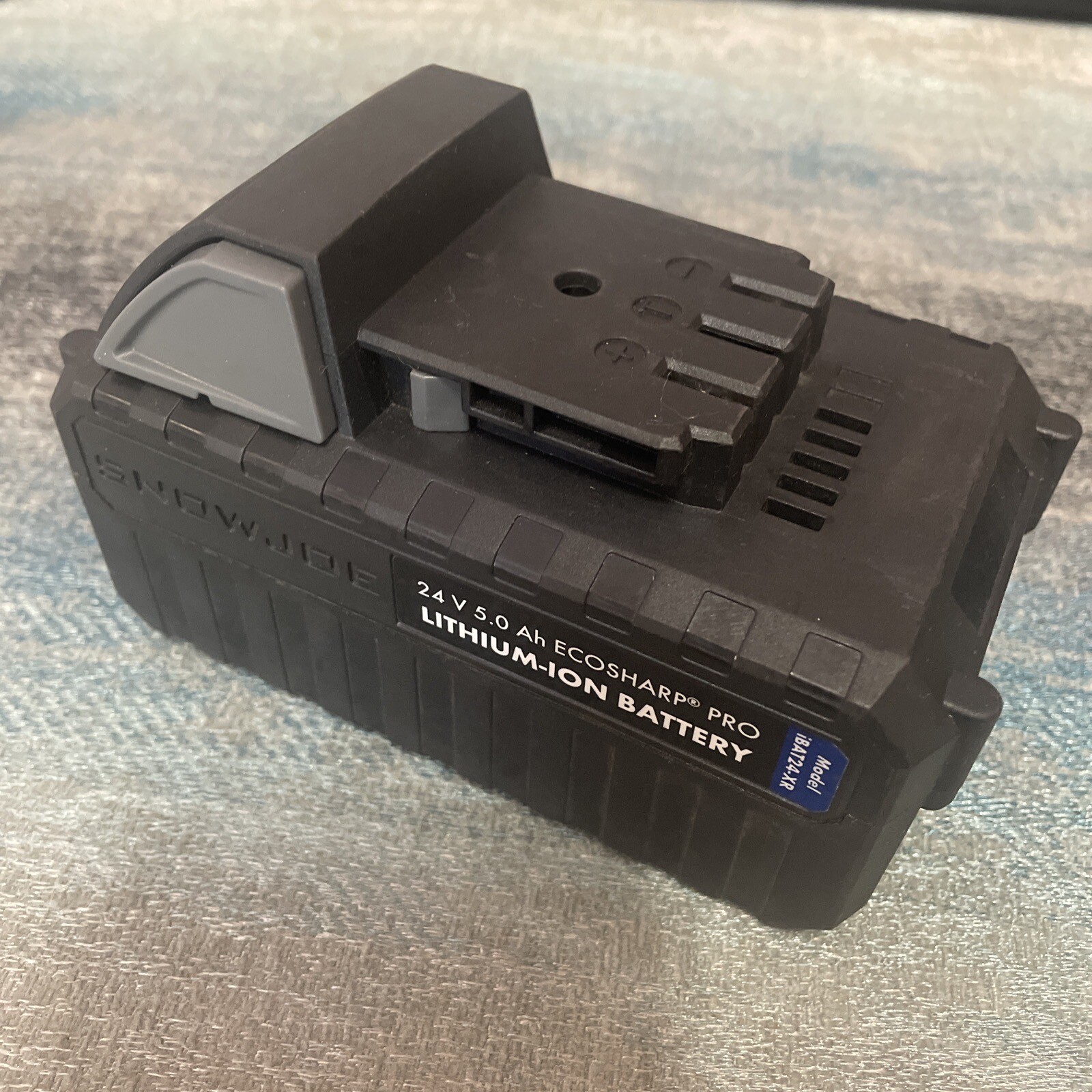 Sun Joe + Snow Joe 24V LithiumiON Battery 5.0Ah iBAT24XR ECOSHARP PRO