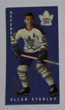 1994 Parkhurst Parkies Tall Boys Allan Stanley Authentic Signed card #115
