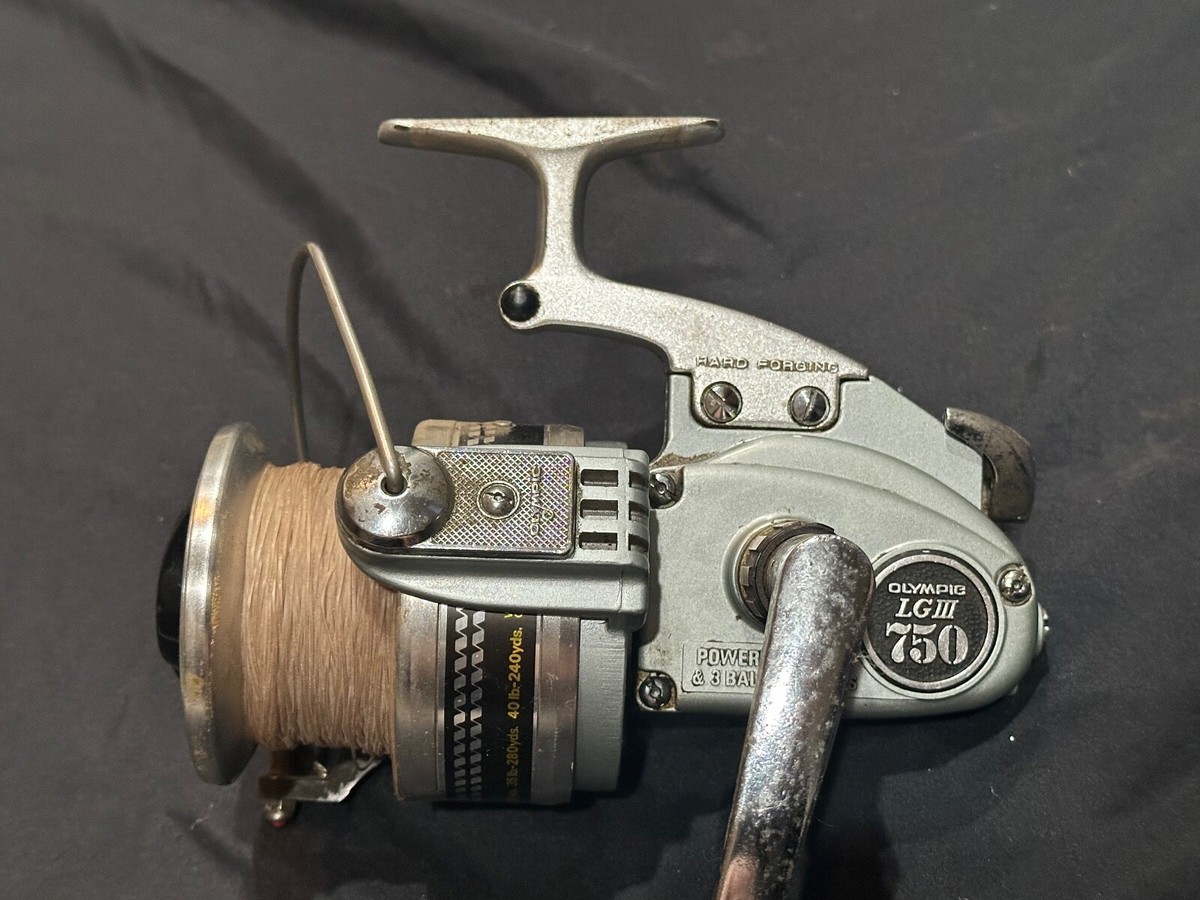 HUGE Olympic LG III 750 Japanese Saltwater Spinning Reel in Good Condition  | eBay