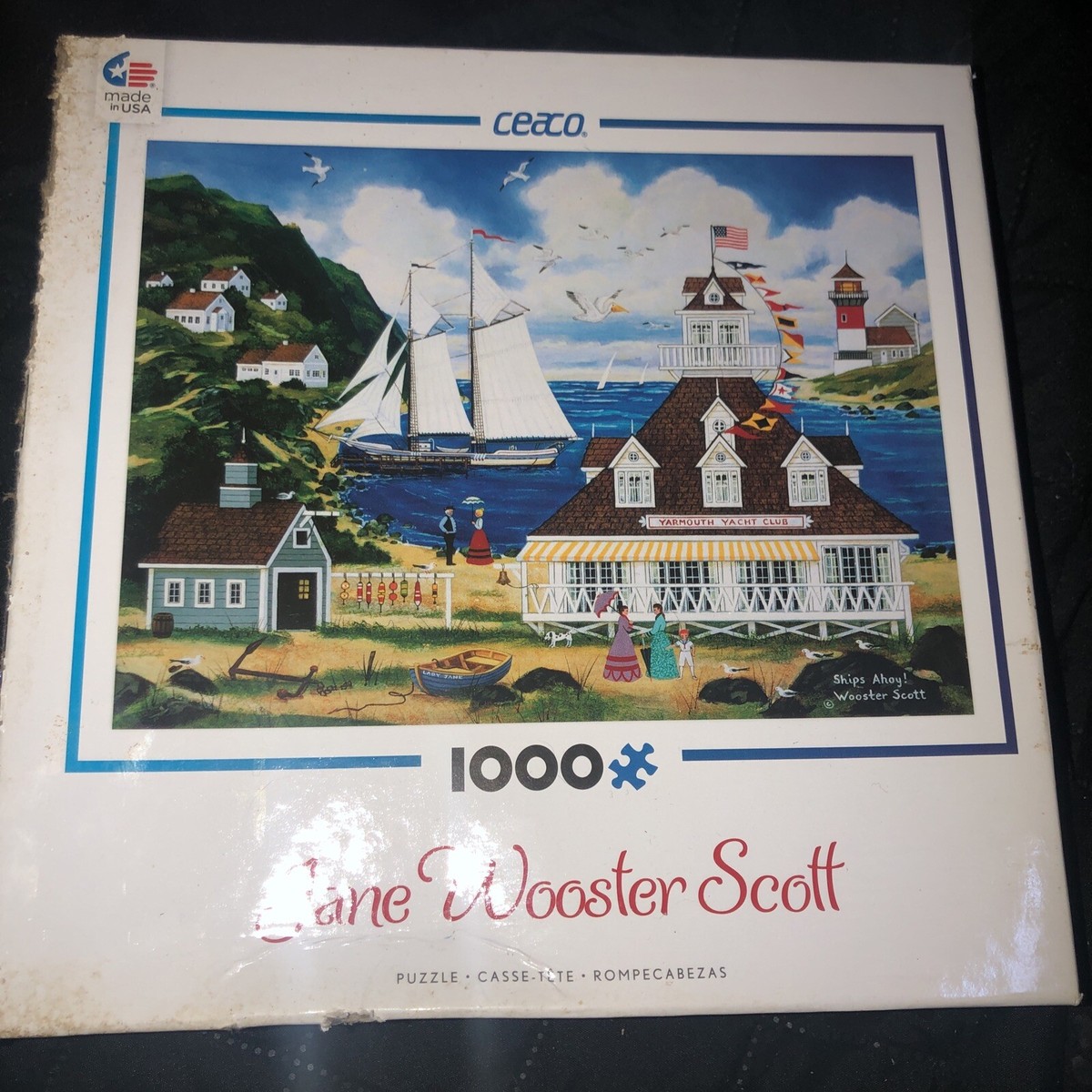 Jane Wooster Scott Halloween Adventures Puzzle - 1000 Piece Folk Art Jigsaw