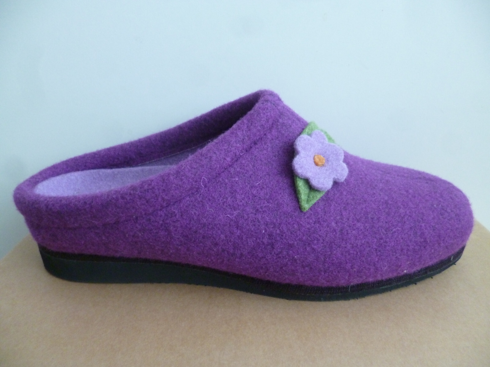 APL Frankenwald pantofole da donna pantofole sandali scarpe feltro viola 140 25
