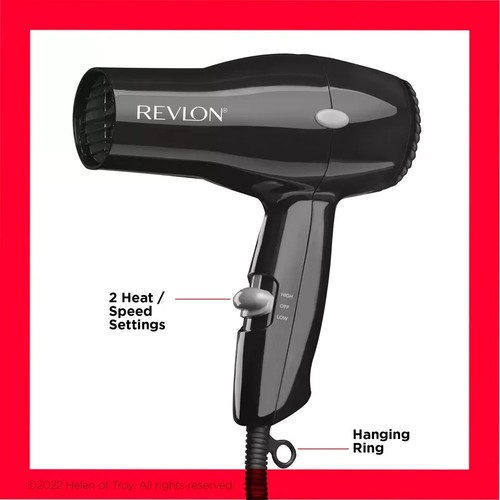 Revlon Hair Dryer Blower 1875W Heat Professional Fan Styler Dry Cool Blow Shot - Picture 3 of 5