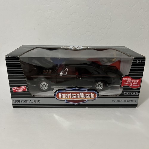 ERTL 1/18 – Pontiac GTO 1966 Nadeau US Army Nascar (collection, état Correct, Sans Boîte)