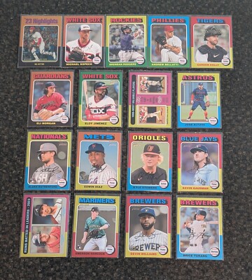 2024 Topps Heritage High Number CHROME SP /699 ~ You Pick / Complete Your Set