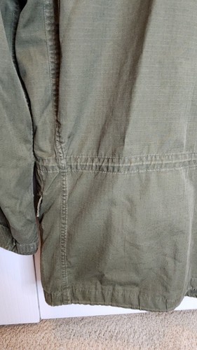 Ralph Lauren Green Safari Jacket Coat Hoodie Army Military Medium Mens Parka - Picture 20 of 22