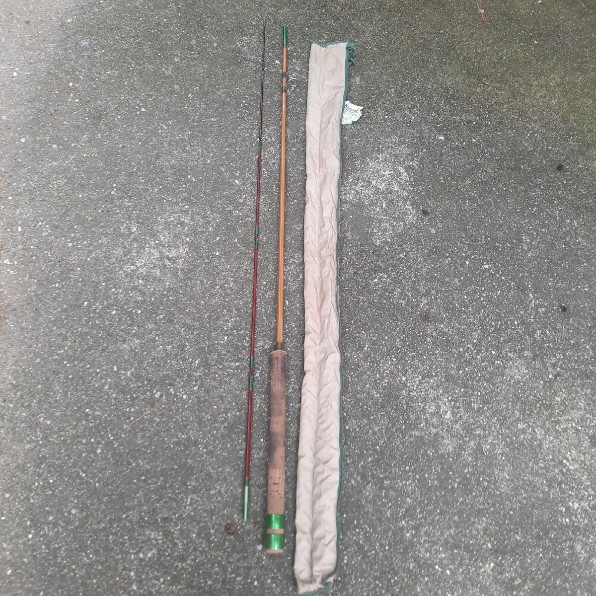 Vintage Orchard Industries Action Rod NO 1766 Spinning Rod | eBay