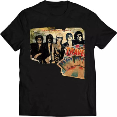 Inspired Traveling Wilburys Travel T Shirt Full Size S-5XL FH990
