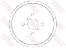 Tambour de frein Toyota YARIS
