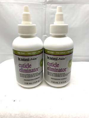 *LOT OF 2*Be Natural ProLinc Cuticle Eliminator-Removes Cuticles in Seconds-4 oz