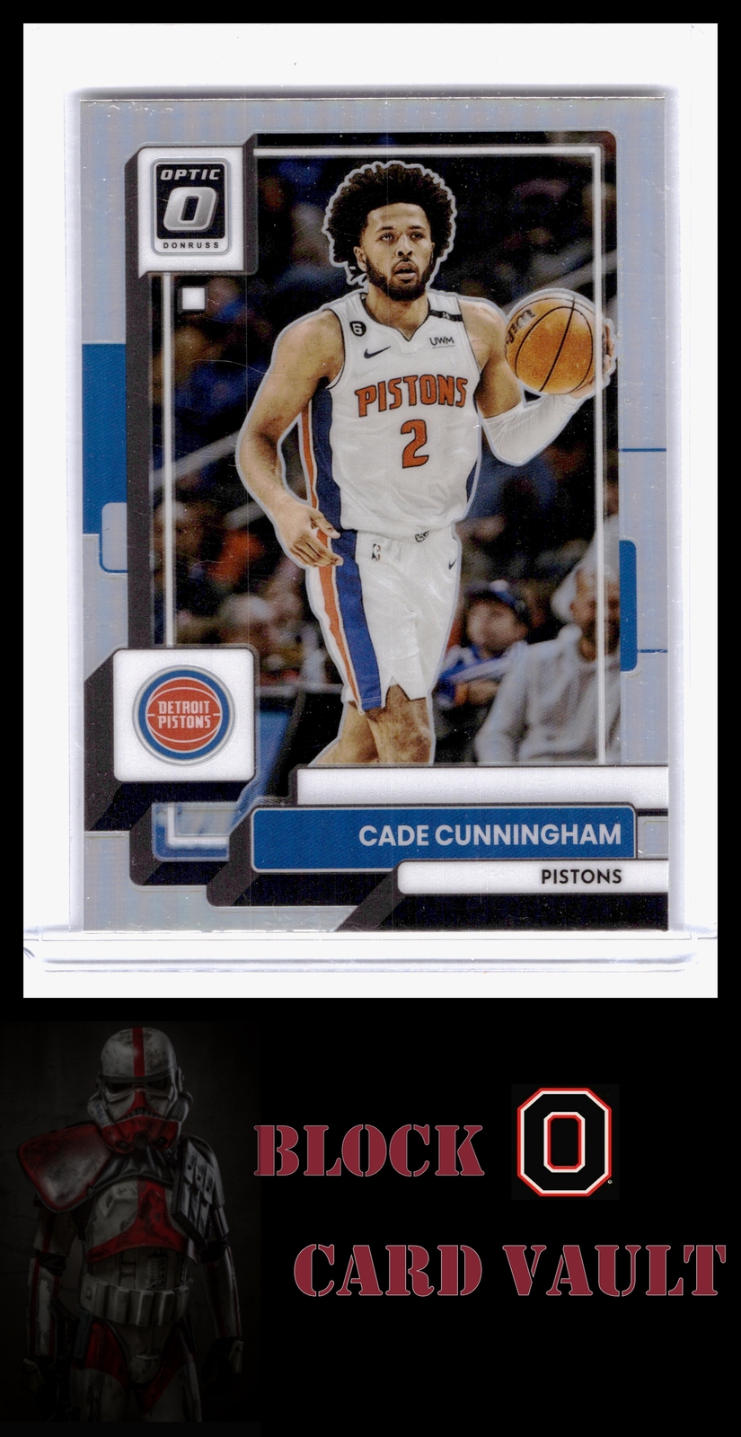 2022-23 Donruss Optic #92 Cade Cunningham Holo