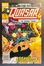 QUASAR 1 VARIANT Newstand SPECIAL ISSUE Greg CAPULLO HTF Volume 1 Marvel 1992