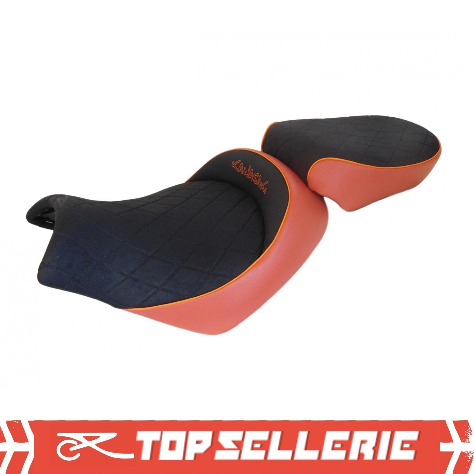 Selle Grand Confort Vulcan S 650 Kawasaki en cuir premium SGC5293