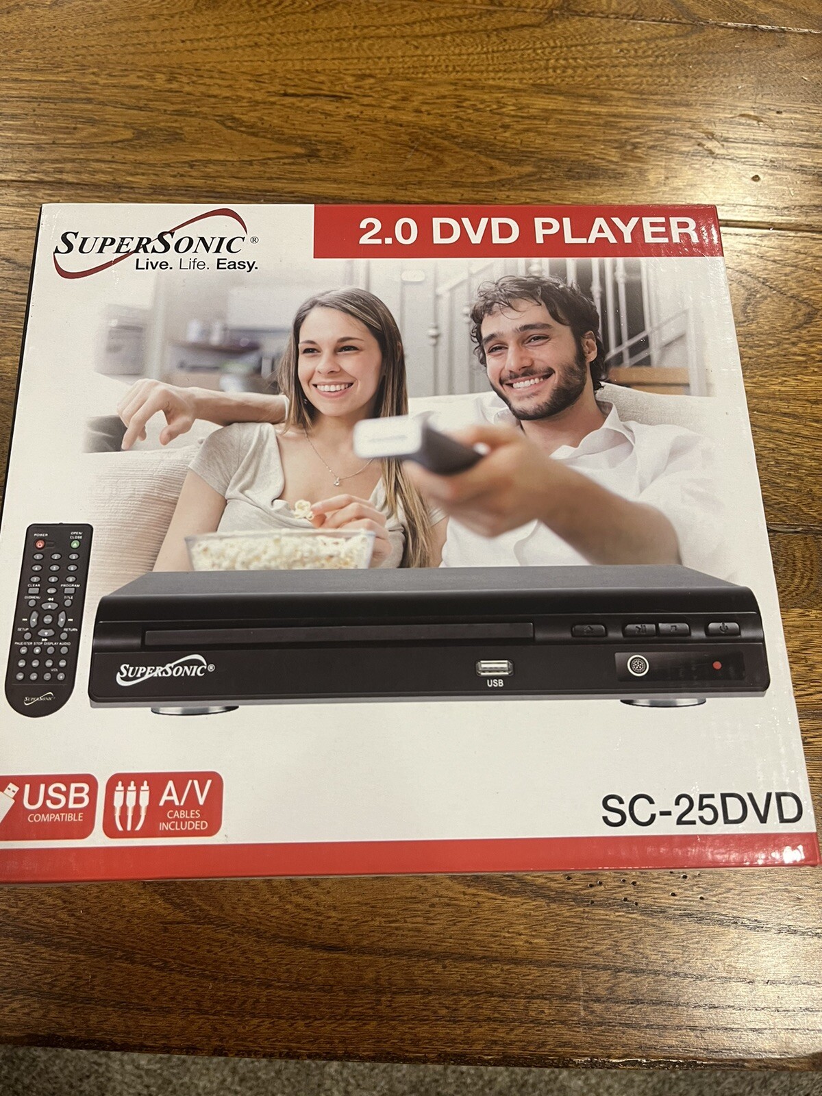With Usb/sd Input. With Remote And Av
