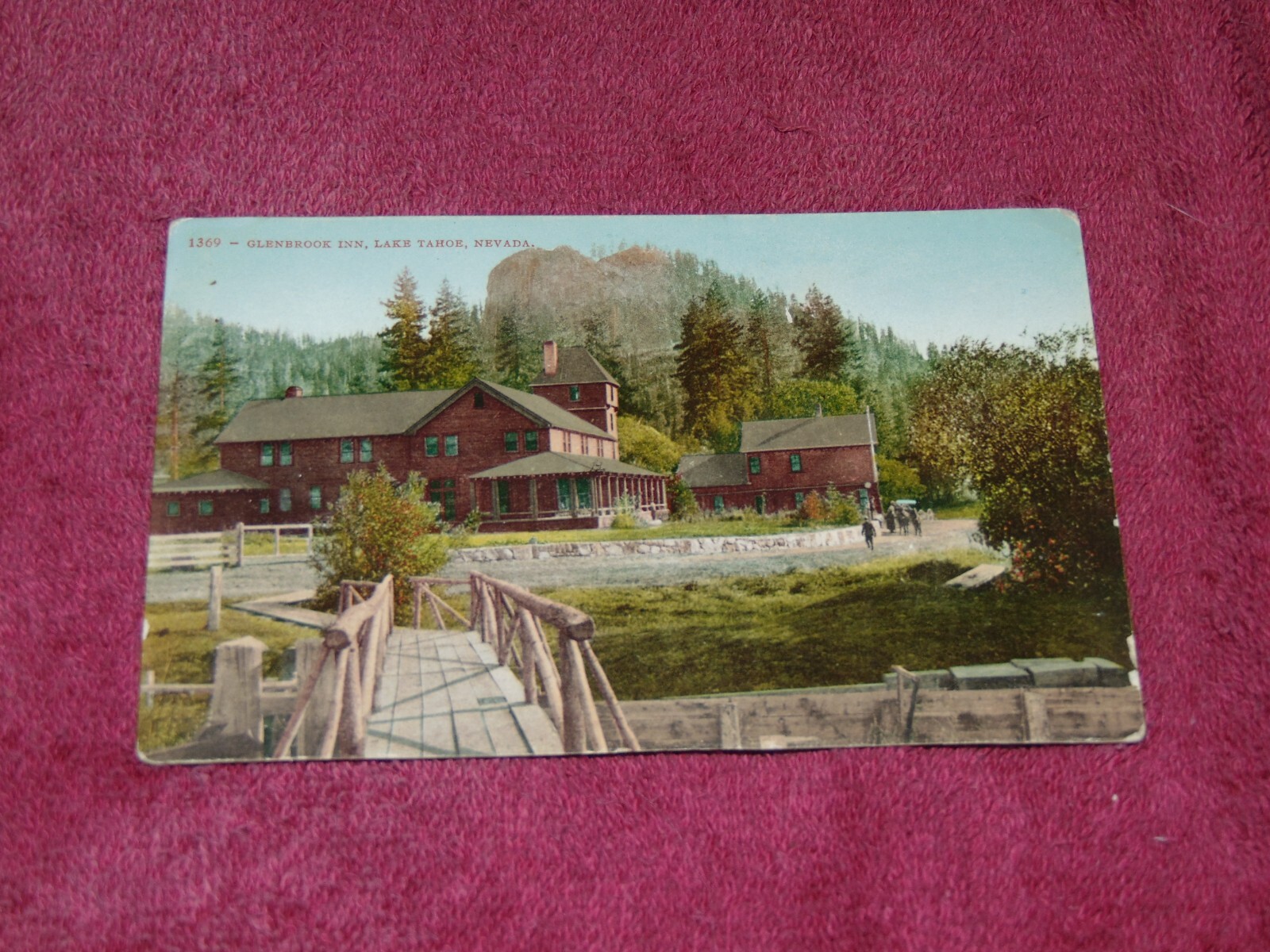 CIRCA 1910 UNPOSTED POSTCARD "GLENBROOK INN, LAKE TAHOE, NEVADA" eBay