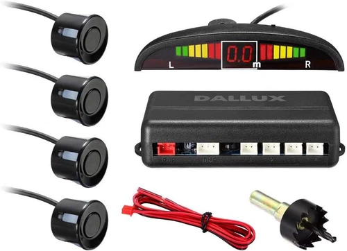 LED Display Parking Sensor,Car Reverse Backup Radar System,Led Display+Buzzer Al