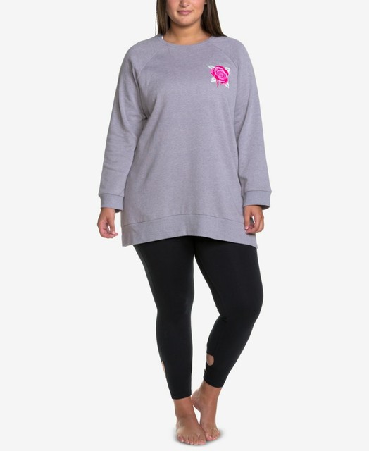 Soffe Curves Womens Plus Size Oversized 