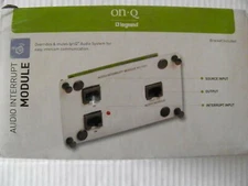 Legrand On Q LyriQ Intercom Audio Interrupt Module IC1001 NEW