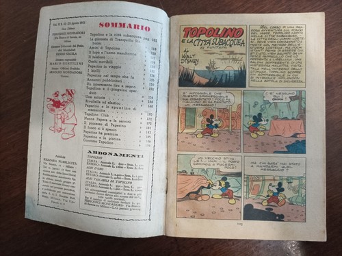 TOPOLINO LIBRETTO N° 32 DEL 25/08/1951 ORIGINALE MONDADORI - Foto 3 di 16