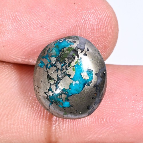 24,25 ct zertifizierter natürlicher Türkis Cabochon loser Edelstein persischer Türkis