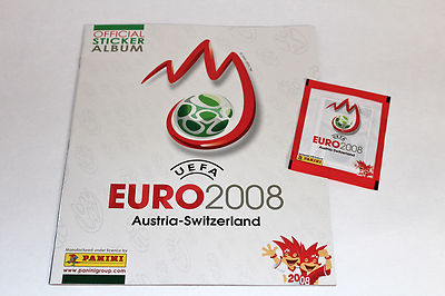 Panini EM EC Euro 2008 08   1 x Leeralbum EMPTY ALBUM vuoto ED. GERMANY / EUROPE