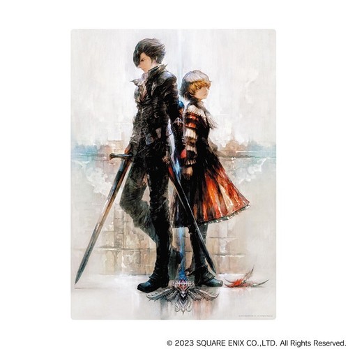 Final Fantasy XVI FF16 Ichiban Kuji Kunst Illustration klar matt Set G komplett - Bild 3 von 5