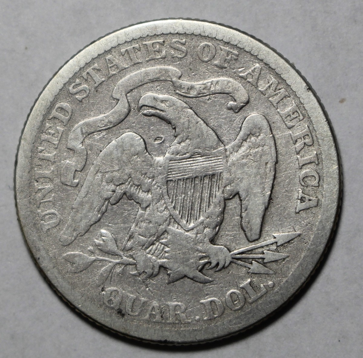 1876 Seated Quarter DU887 | eBay