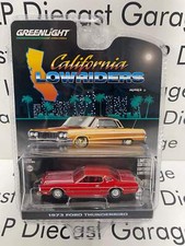 Greenlight 1973 Ford Thunderbird Red 164 Diecast California Lowriders Greenlight 1973 Ford Thunderbird Red 164 Diecast California Lowriders