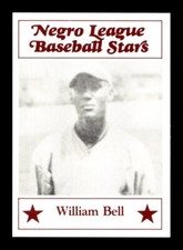 1986 Fritsch Negro League Stars #99 William Bell Monarchs NEAR MINT *s4