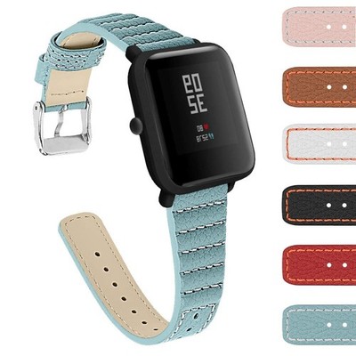 Replacement Bands Compatible with Amazfit Bip Lite Smart Watch, Premium Blue 