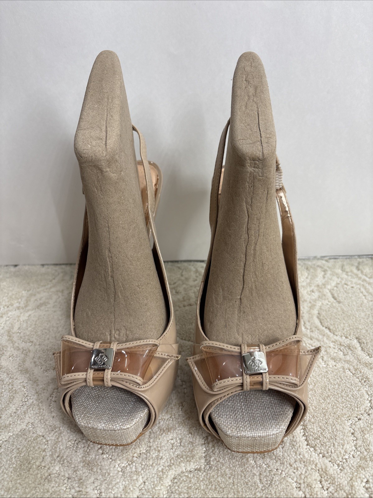 BCBGeneration Angelo Beige/Nude Platform Stiletto… - image 1