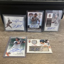 DJ Stewart Auto Low Numbered Lot Of 5
