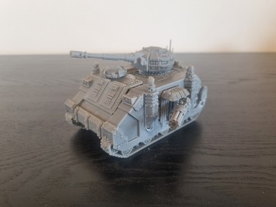 Wargaming Destructor tank 3d proxy compatible with warhammer 40k