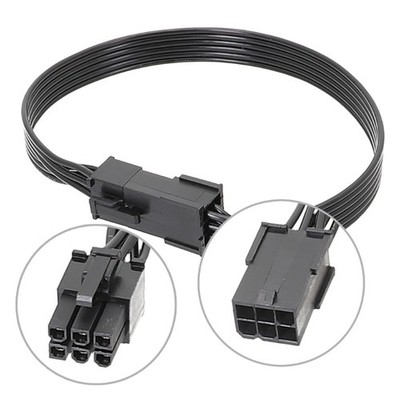 Computer 6Pin Connection Cable, Graphics Card 6Pins Line 6pin to 6Pin Extender