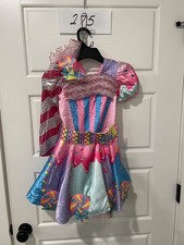 Halloween Candy Costume- Girl's. 5 small spots in the upper back by neck area 