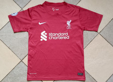Liverpool Mens Jersey #11 Mohamed Salah Nike Red T-Shirt Size S