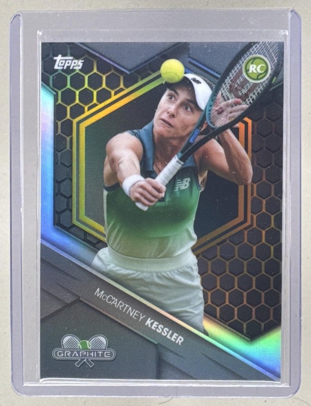 McCartney Kessler 2026 Topps Graphite #12 Gold Refractor Rookie RC /25