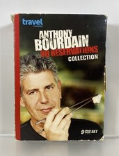 2012 Anthony Bourdain No Reservations Collection 9 DVD set Complete As Is