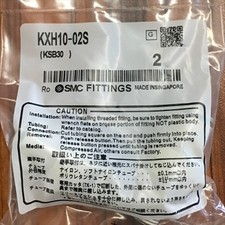 2pcs new smc KXH10-02S high speed rotary 1 piece touch fitting